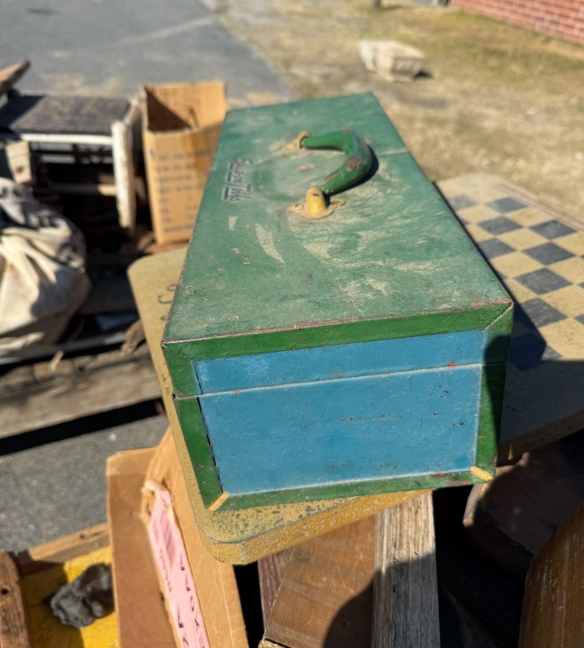 Vintage “Snap On” Tool Box with Handle - Image 5