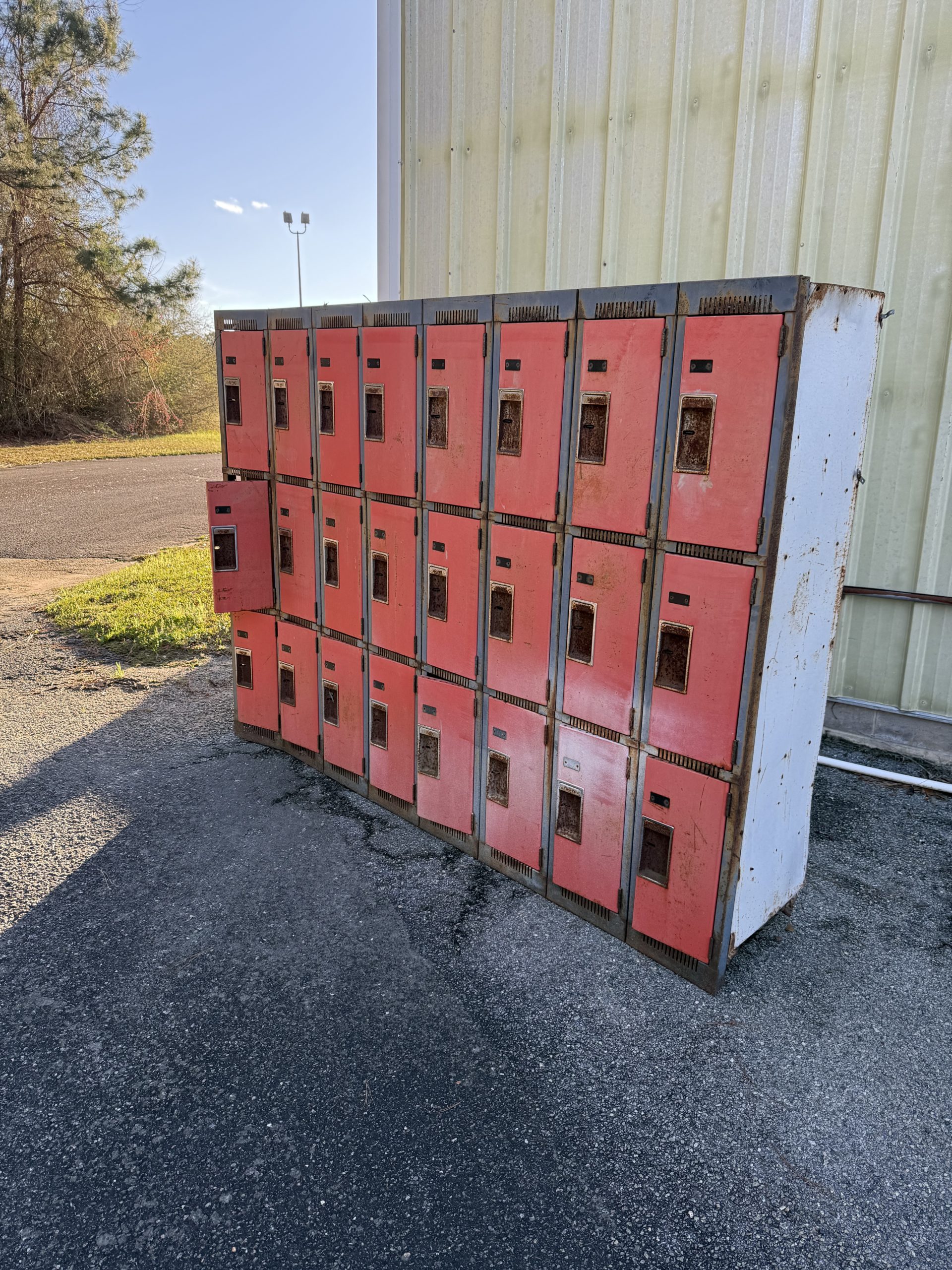 Twenty-Four Locker Metal Storage Cabinet - Image 5